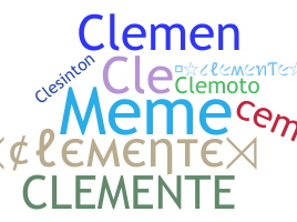 Bijnaam - Clemente