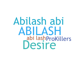 Bijnaam - Abilash