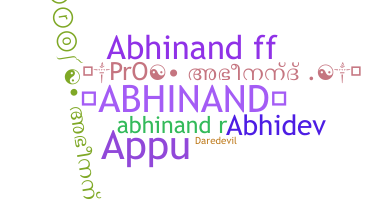 Bijnaam - Abhinand