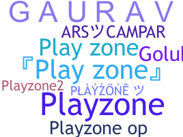 Bijnaam - playzone