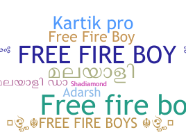 Bijnaam - Freefireboy