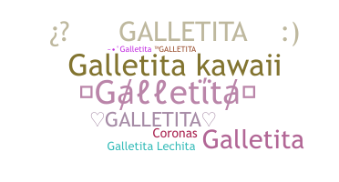 Bijnaam - Galletita