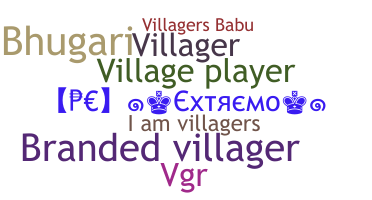 Bijnaam - Villagers