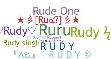 Bijnaam - Rudy