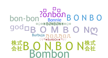 Bijnaam - Bonbon