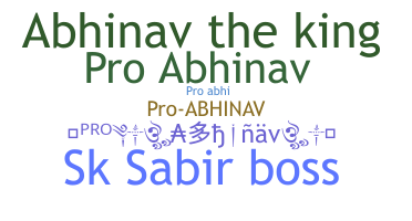 Bijnaam - ProAbhinav