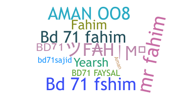 Bijnaam - Bd71Fahim