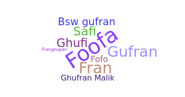 Bijnaam - Ghufran