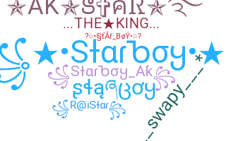 Bijnaam - StarBoy