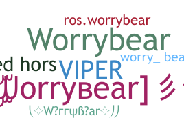 Bijnaam - WorryBear