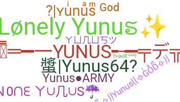 Bijnaam - Yunus