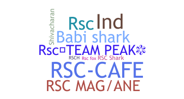 Bijnaam - RSC