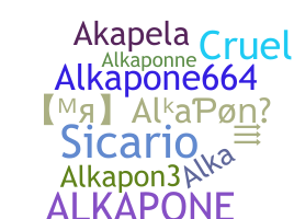 Bijnaam - Alkapone