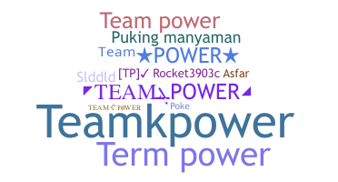 Bijnaam - TeamPower
