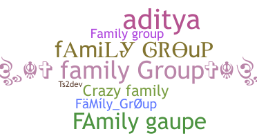 Bijnaam - FamilyGroup