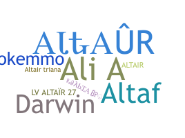 Bijnaam - Altair