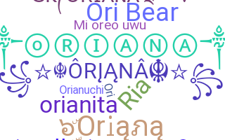 Bijnaam - Oriana