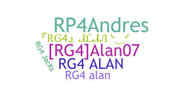 Bijnaam - RG4Alan