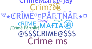 Bijnaam - Crime