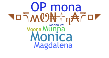 Bijnaam - Monna
