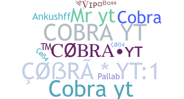 Bijnaam - CobraYT