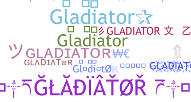 Bijnaam - gladiator