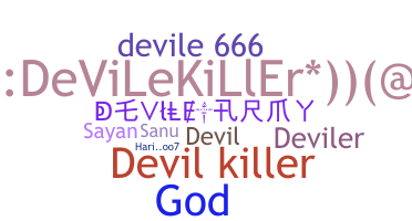 Bijnaam - Devile