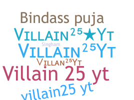 Bijnaam - Villain25yt