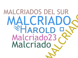 Bijnaam - Malcriados