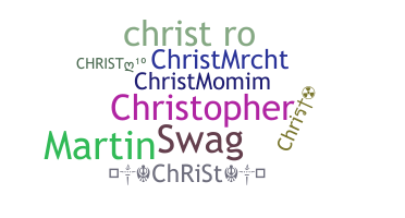 Bijnaam - Christ