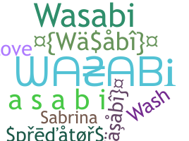 Bijnaam - Wasabi