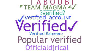 Bijnaam - Verified