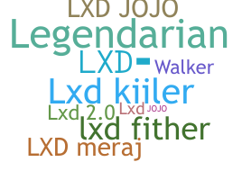 Bijnaam - LXD