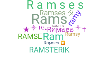 Bijnaam - Ramses