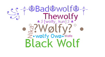 Bijnaam - Wolfy
