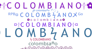 Bijnaam - colombiano