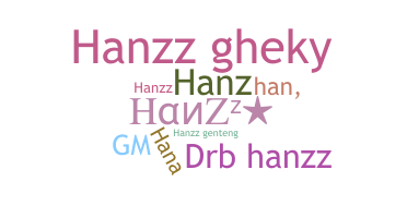Bijnaam - HanzZ