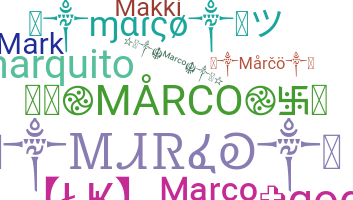 Bijnaam - Marco