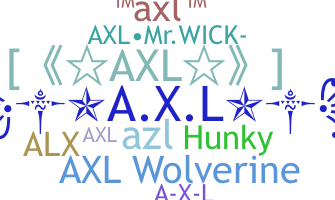 Bijnaam - Axl