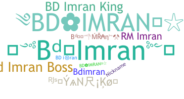 Bijnaam - BDIMRAN