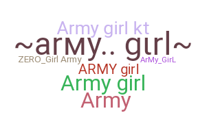 Bijnaam - armygirl