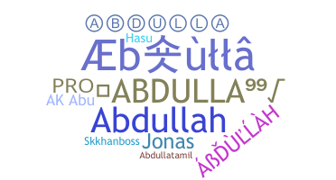 Bijnaam - Abdulla