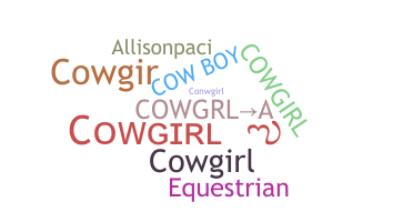 Bijnaam - cowgirl