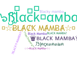 Bijnaam - blackmamba