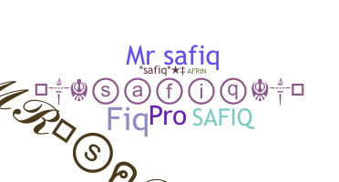 Bijnaam - Safiq