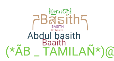 Bijnaam - Basith