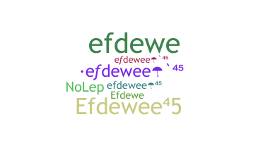 Bijnaam - efdewee45