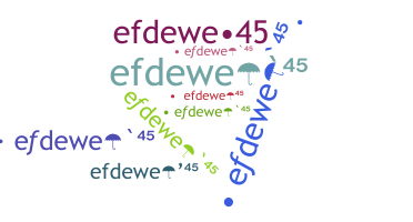 Bijnaam - efdewe45