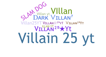 Bijnaam - Villan25yt
