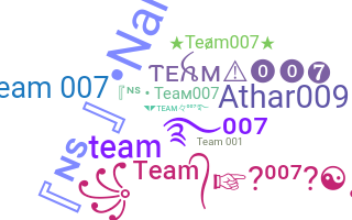 Bijnaam - Team007